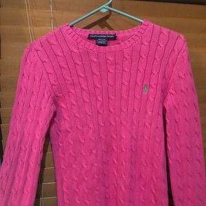 Pink Ralph Lauren Sweater!